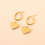 wooden heart charms on hoops back